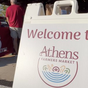 After receiving laying hens as a gift, the Chaidez family started selling their excess eggs through the Athens Farmers Market.